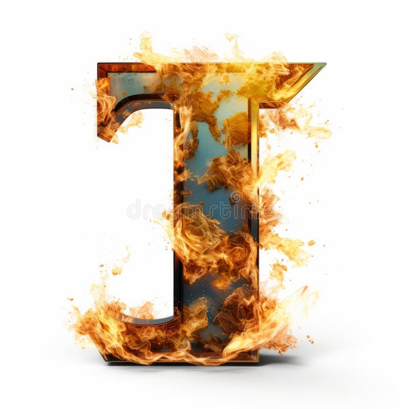 a letter "t" engulfed in fiery flames stands out against a pristine white background. this captivating image showcases jarring juxtapositions and explosive pigmentation, created using the powerful software zbrush. with its strong emotional impact and extraordinary juxtapositions, this photo is a true masterpiece. discover this striking artwork on flickr, where it captivates viewers with its unique, AI generated. a letter "t" engulfed in fiery flames stands out against a pristine white background. this captivating image showcases jarring juxtapositions and explosive pigmentation, created using the powerful software zbrush. with its strong emotional impact and extraordinary juxtapositions, this photo is a true masterpiece. discover this striking artwork on flickr, where it captivates viewers with its unique, AI generated