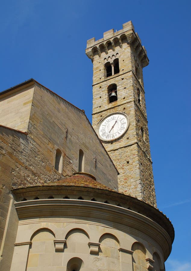 Fiesole Kathedrale, Italien lizenzfreie stockbilder Fiesole Kathedrale, Italien lizenzfreie stockbilder