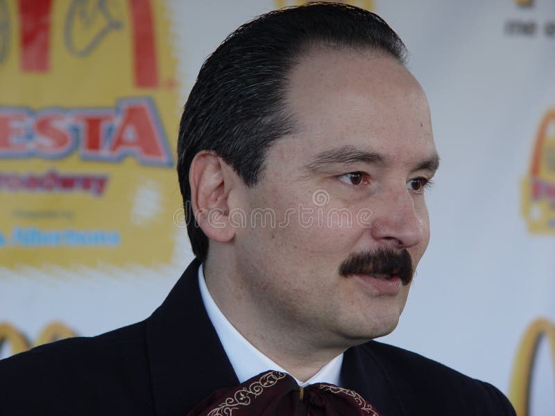 Fiesta Broadway, Los Angeles, CA 2005, Antonio Aguilar Jr at the Fiesta  Broadway press