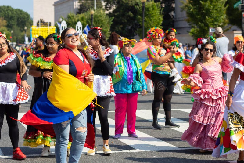 Fiesta DC Parade editorial image. Image of culture, festival 163441560