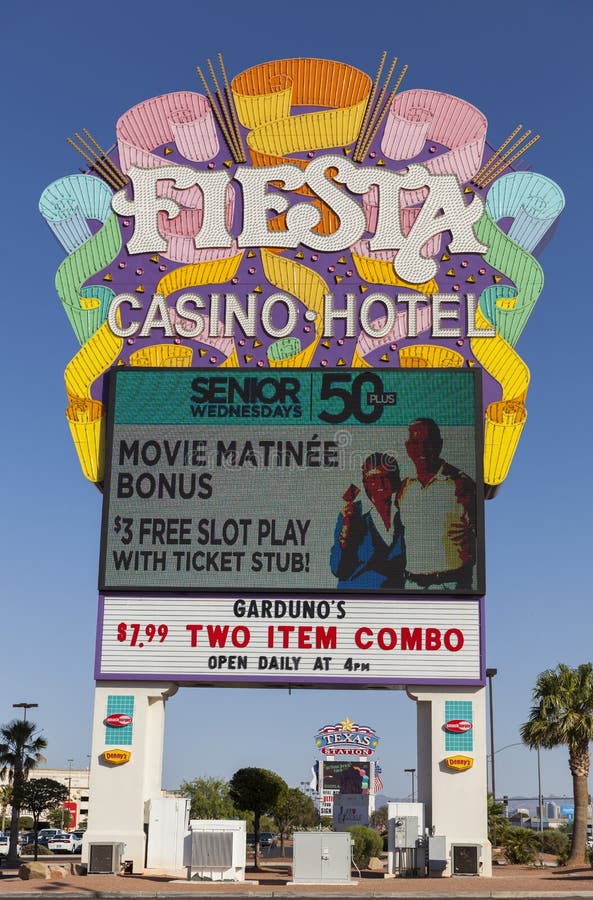 Fiesta Rancho Casino Sign in Las Vegas, NV on May 29, 2013 Editorial ...