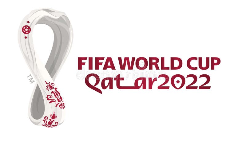 FIFA World Cup Russia 2018 Logo On White Background. Editorial