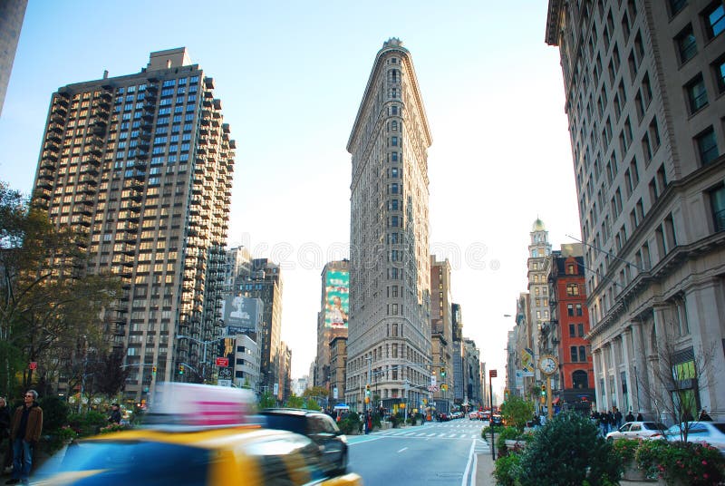 Fifth Avenue of New York City royalty free stock photo