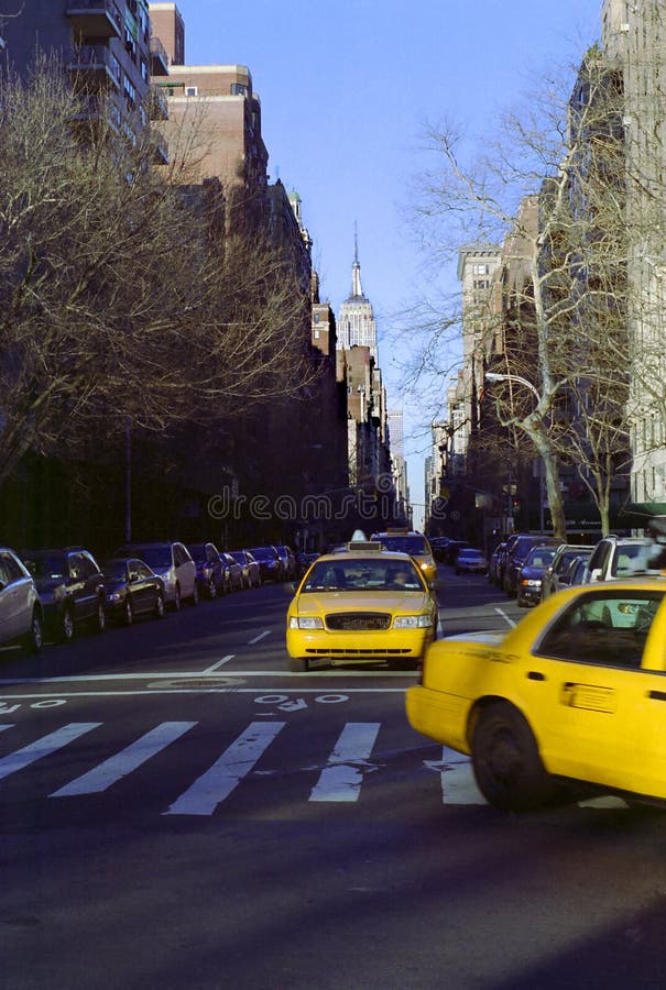 Fifth Avenue New York City Cabs USA