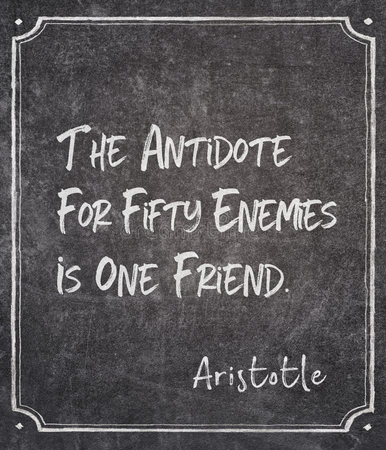 Fifty enemies Aristotle