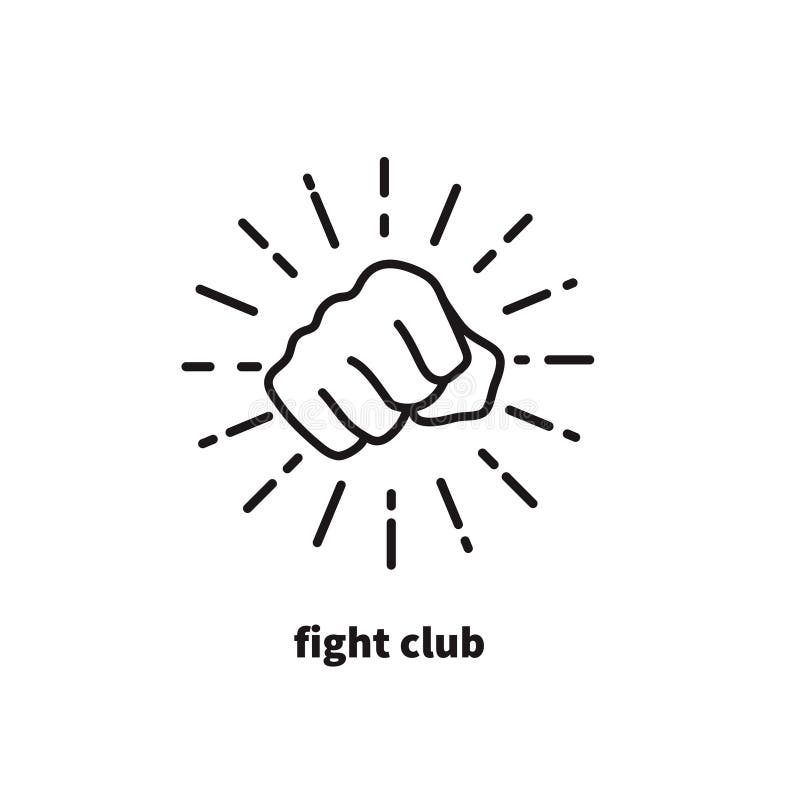 Illustration of Fighter for sport logo, fight club, team 14310549 Vector  Art at Vecteezy