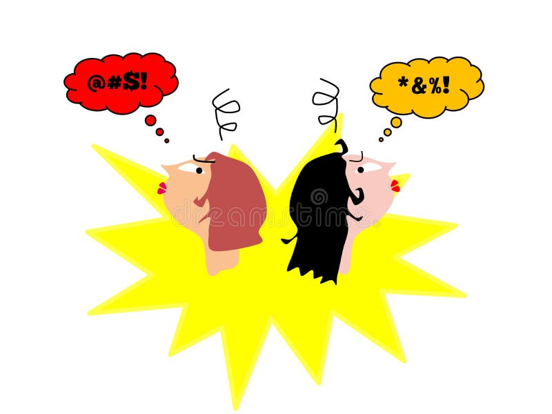 Fight vector illustration Fight vector illustration