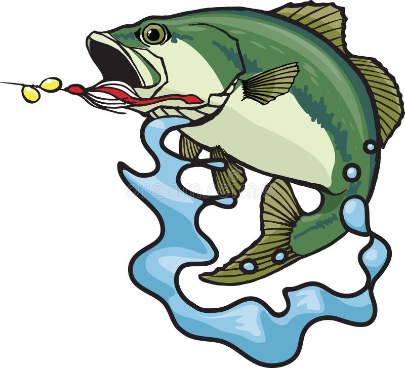 Large Mouth Bass Cartoon Stock Illustrations – 98 Large Mouth Bass