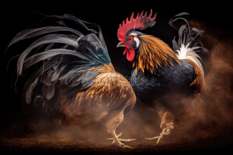 Fighting Rooster Wallpaper Background Stock Photo 1423187897  Shutterstock