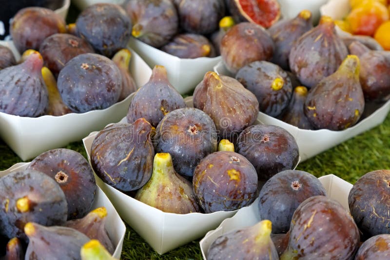 Figs are put up for sale stock image. Image of food 149644805