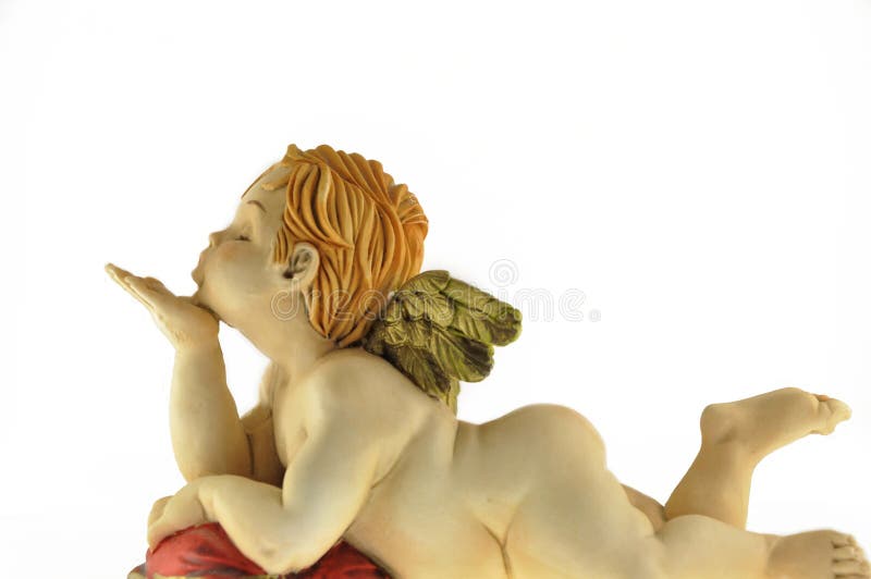 Figura de um anjo fotografia de stock Figura de um anjo fotografia de stock