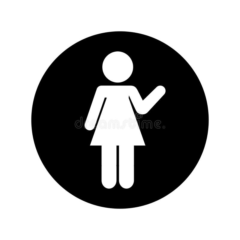 Figura silhouettte de la mujer del ser humano ilustración del vector Figura silhouettte de la mujer del ser humano ilustración del vector