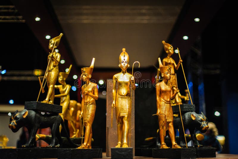 Figuras egípcias do faraó