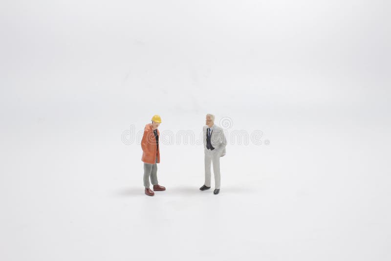 A Figure of Blue Collar Worker Vs White Collar Professional Stock Image Image of bullying