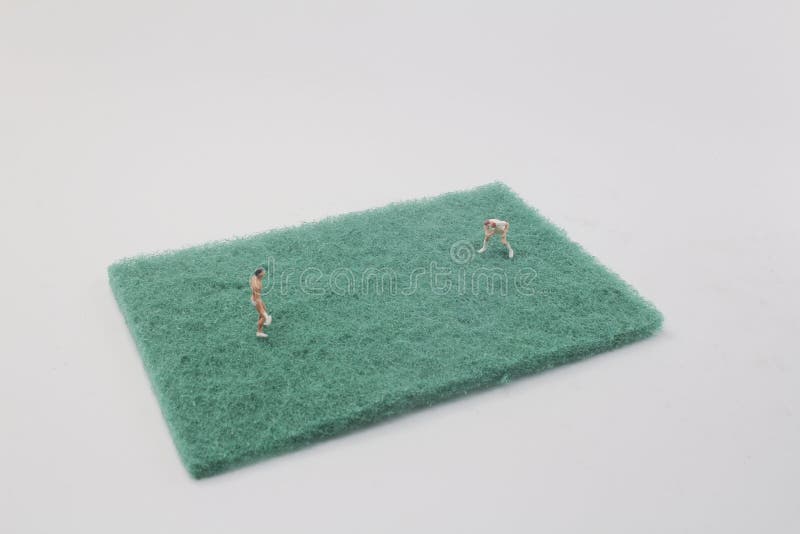 A Figure Play Tennis Court on Sponge Stock Image Image of tiny A Figure Play Tennis Court on Sponge Stock Image Image of tiny