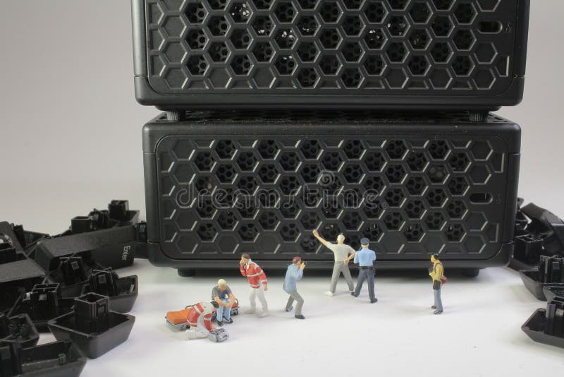 The figure police caught a thief, newtework crime stock photo The figure police caught a thief, newtework crime stock photo