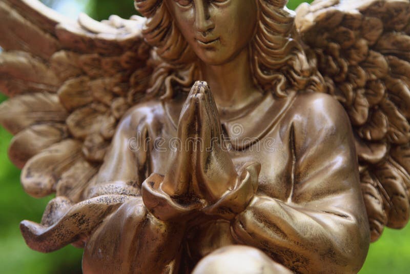 Figure Of A Praying Angel Stock Photo Image Of Peace 71053110