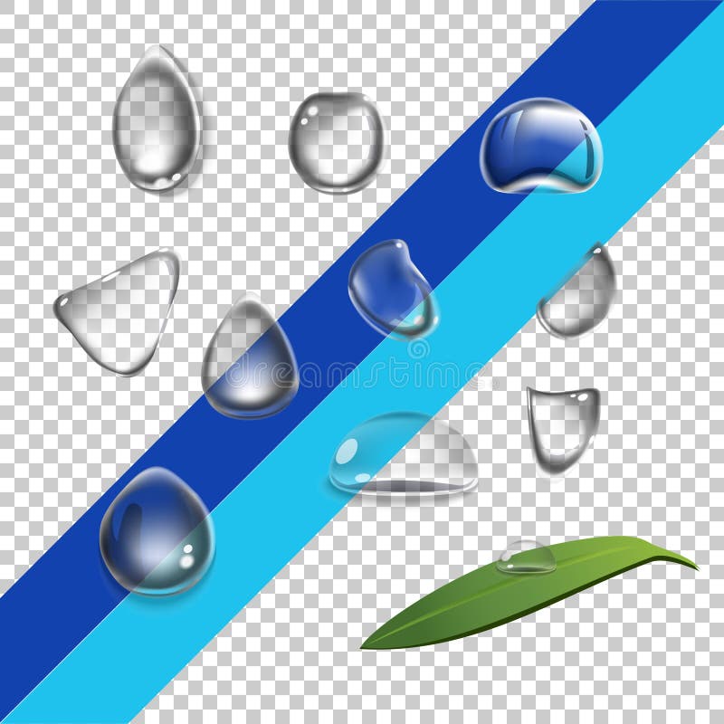 Fije los descensos del agua ilustración del vector Fije los descensos del agua ilustración del vector