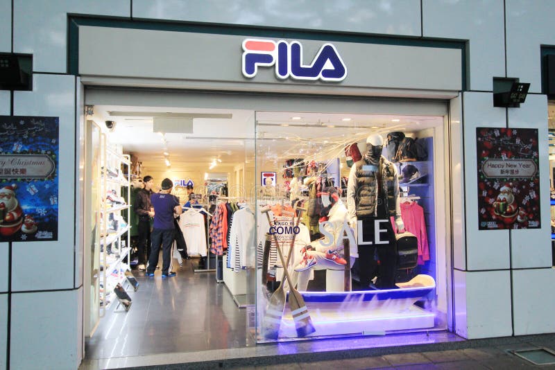 Fila Shop in Hong Kveekoong Editorial Photo - Image of bose, shoes ...