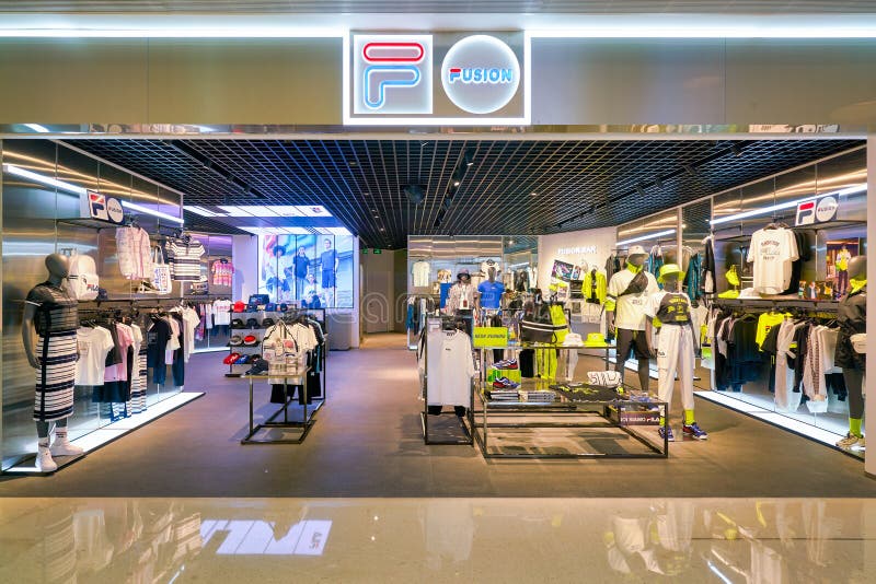 Facade of Fila Store Exterior and Brand Logo Editorial Image - Image of  customer, brand: 256389410