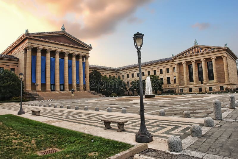Filadelfia Muzeum Sztuki Przodu Wschodu Wejście obrazy royalty free Filadelfia Muzeum Sztuki Przodu Wschodu Wejście obrazy royalty free