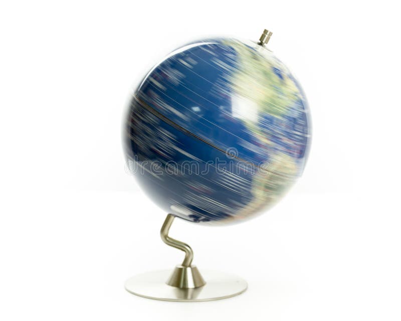 Filatura del globo del mondo immagine stock Filatura del globo del mondo immagine stock