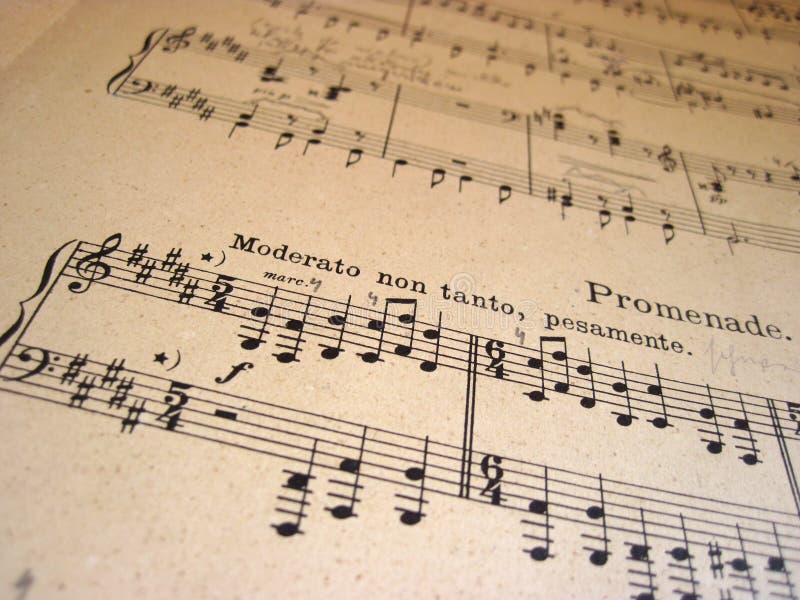 File for musical backgrounds, music notes. Paper notation stock images, royalty-free photos and pictures