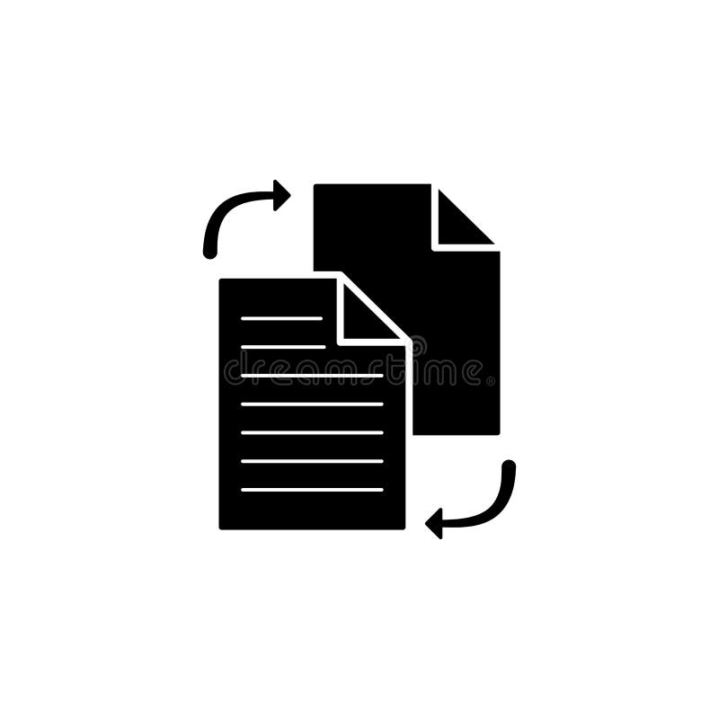 file sharing in style icon. Simple glyph, flat vector of Web icons for UI and UX, website or mobile application stock illustration file sharing in style icon. Simple glyph, flat vector of Web icons for UI and UX, website or mobile application stock illustration