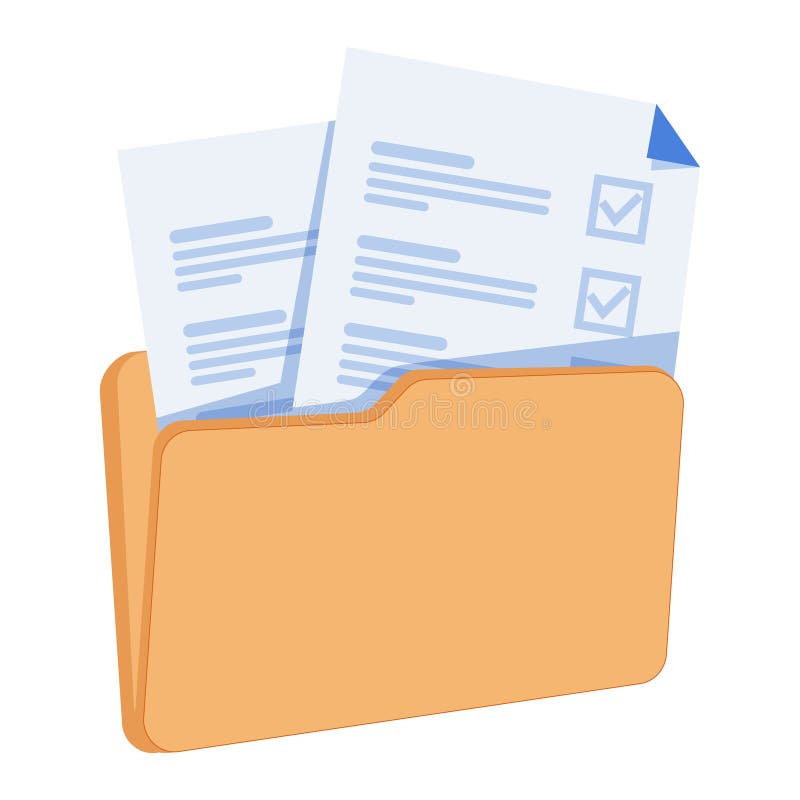 Transferul de fișiere în folderul Stocare în cloud de fișiere de stocare în fișiere criptate Migrarea informațiilor din documentel stock illustration