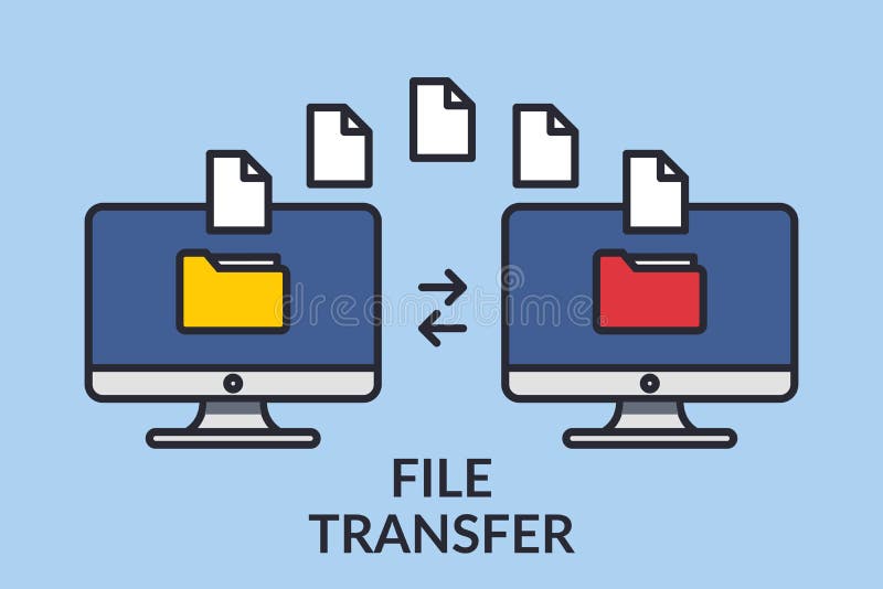 File Transfer Stock Illustrations – 36,472 File Transfer Stock  Illustrations, Vectors & Clipart - Dreamstime