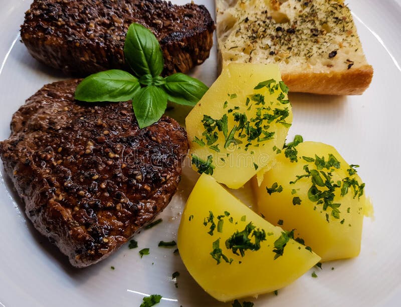 Filet beef Steak stock image. Image of grilled, beefsteak 237313595