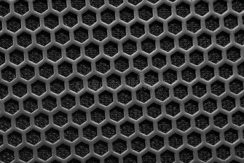Fileu metalic din textura grilei difuzorului stock images