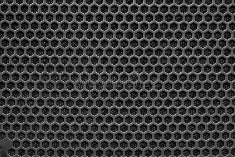 Fileu metalic din textura grilei difuzorului stock images