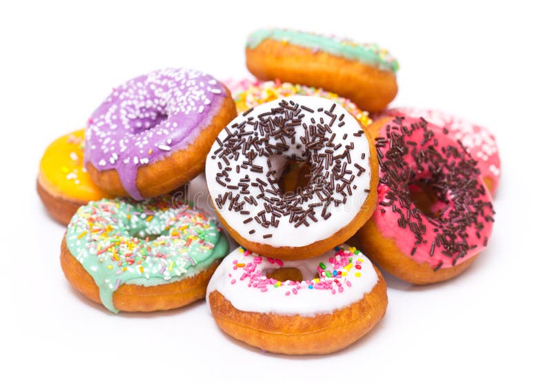 Donuts frescos imagem de stock royalty free
