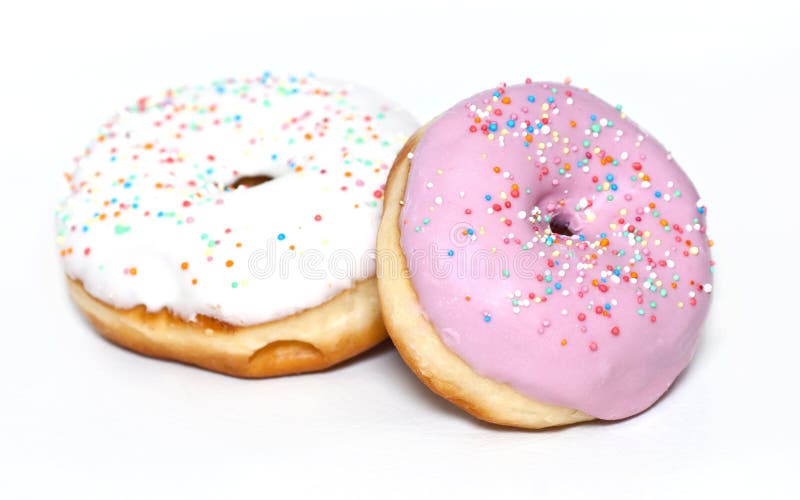 Rosquinhas Glacê imagem de stock