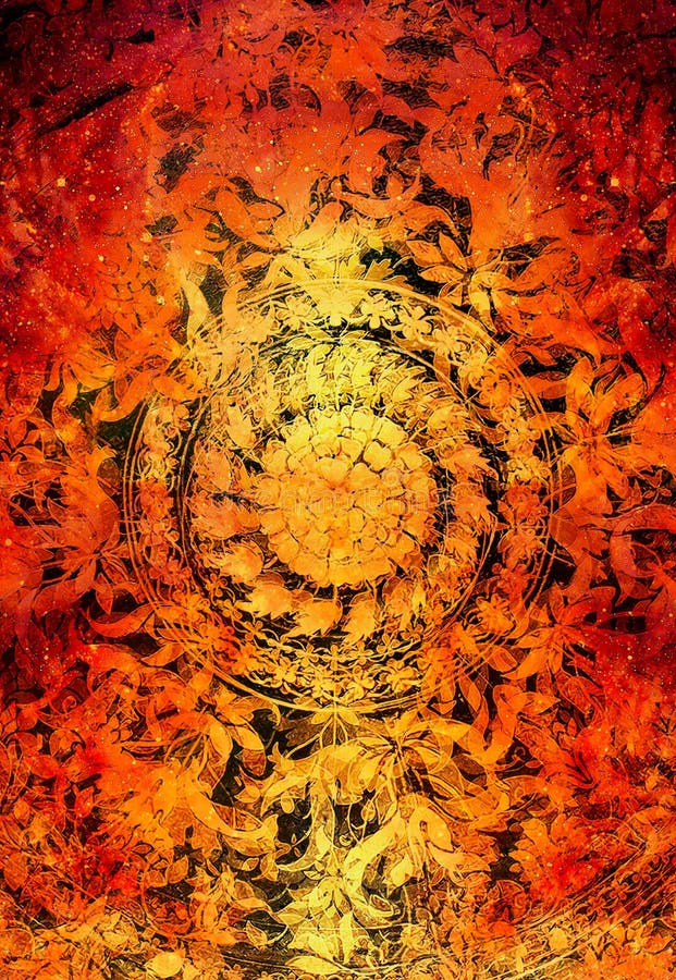 Collage Fire Icon with Distress Tegucigalpa Stamp Stock Vector