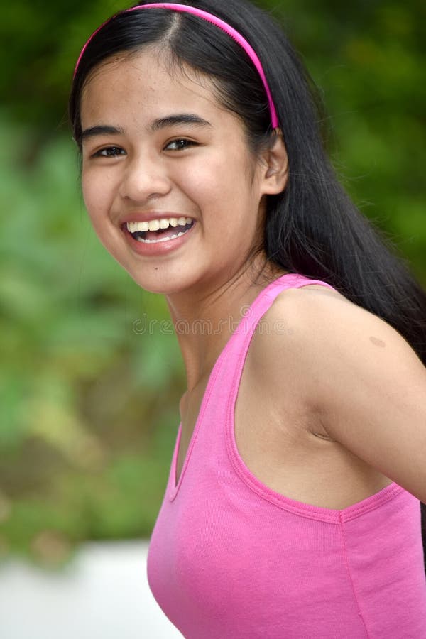 A filipino asian young person. A filipino asian young person