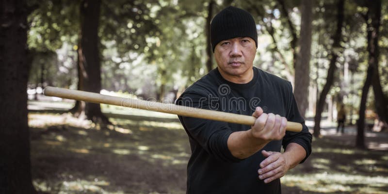 Two Men Sparring With Filipino Stick Fighting Martial Arts Stock Photo,  Picture and Royalty Free Image. Image 38725338.