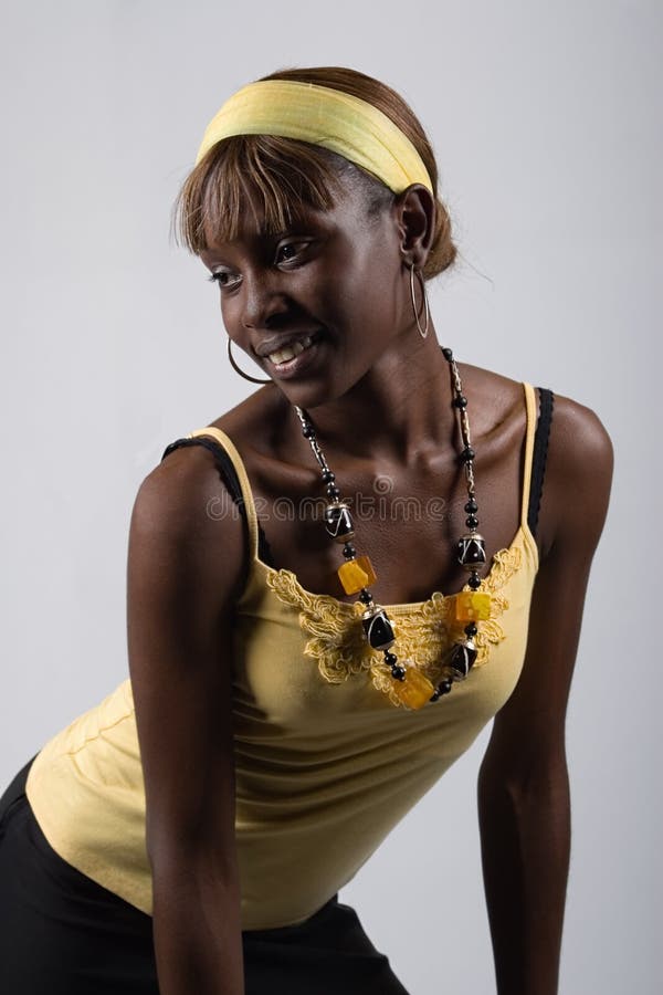 Fille Africaine Sexy Photo Stock Image Du Fermer Noir 50645652