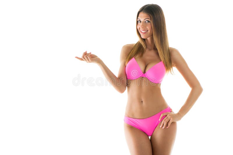 Fille attirante dans un bikini photos stock Fille attirante dans un bikini photos stock