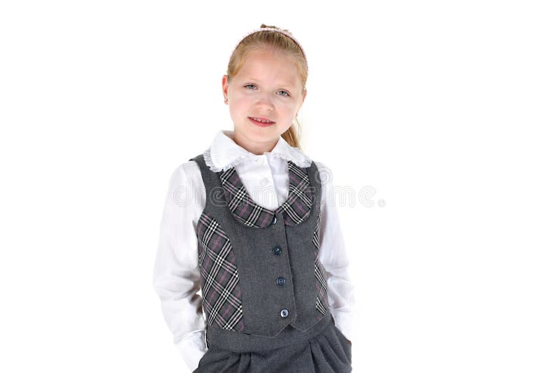 fille d'école de 8 ans photos stock fille d'école de 8 ans photos stock