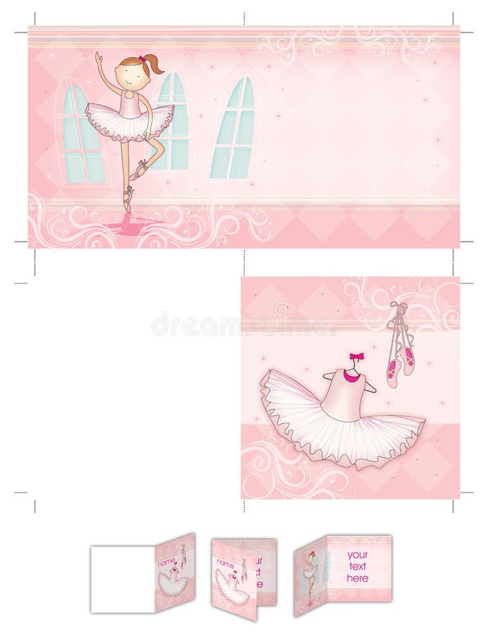 Fille de danseur classique illustration stock Fille de danseur classique illustration stock