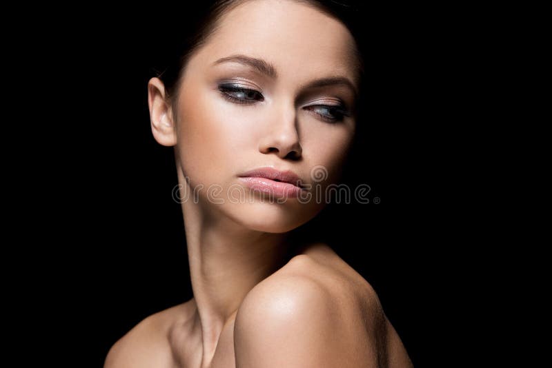 Fille magnifique avec le beau visage images stock Fille magnifique avec le beau visage images stock