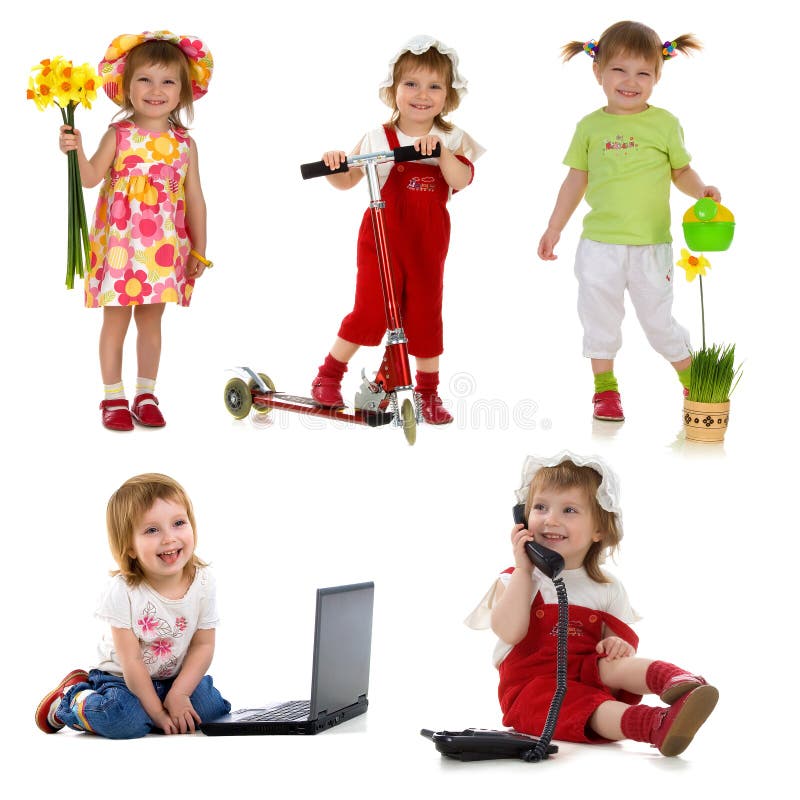 fille mignonne peu photo stock fille mignonne peu photo stock