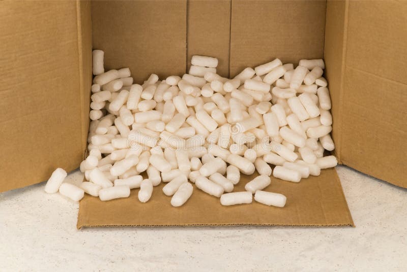 Filler for packaging stock photo. Image of container 233134708