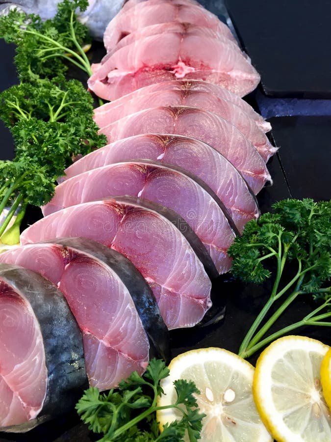 Fresh king mackerel fish stock image. Image of freshness 49947151