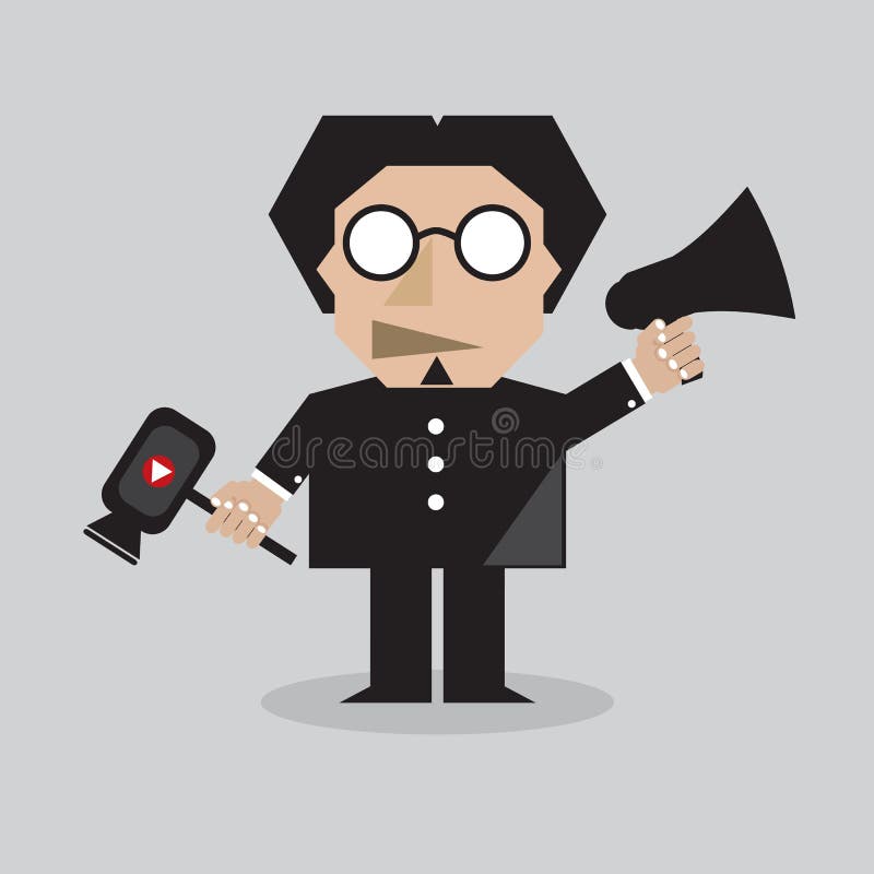 Download Film Director stock vector. Illustration of producer - 39507815