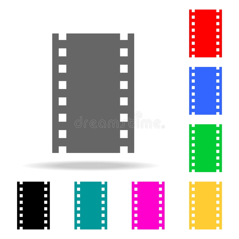 Film eller massmediasymboler Beståndsdelar i mång- kulöra symboler för mobila begrepps- och rengöringsdukapps Symboler för websit royaltyfri illustrationer Film eller massmediasymboler Beståndsdelar i mång- kulöra symboler för mobila begrepps- och rengöringsdukapps Symboler för websit royaltyfri illustrationer