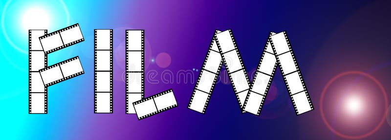 Film frame royalty free illustration