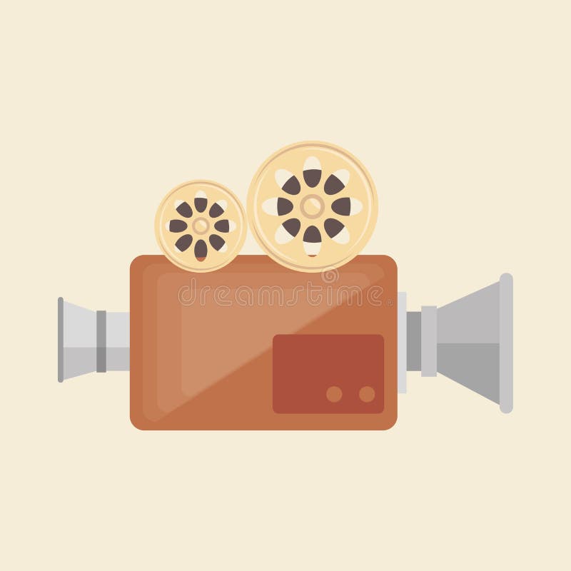 Film för registreringsapparat för kamerafilmtappning stock illustrationer Film för registreringsapparat för kamerafilmtappning stock illustrationer